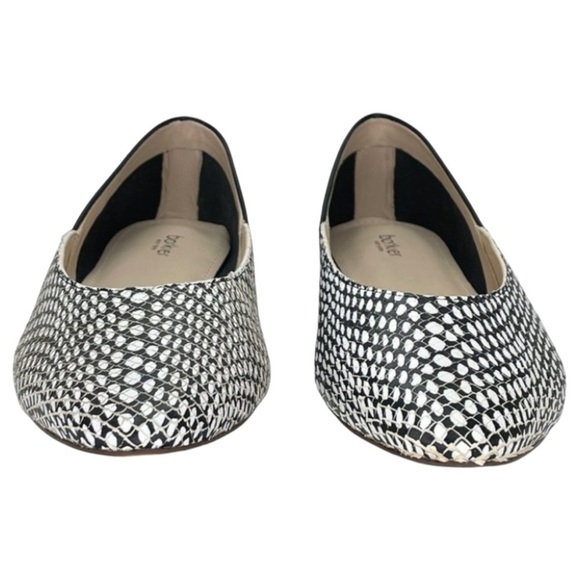 Botkier Britt Womens Flats 6.5M Leather Snake Print Slip On - Picture 6 of 15